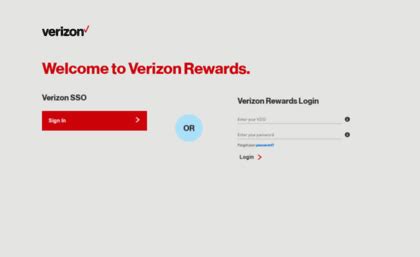 Verizon rewards site